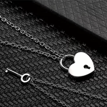 Load image into Gallery viewer, Lock & Key Double-Layered Necklace
