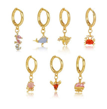 Load image into Gallery viewer, Under The Sea Dangle Earrings