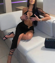 Load image into Gallery viewer, Casually Late 2-Piece Skirt Set