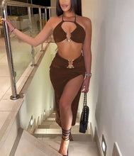 Load image into Gallery viewer, Casually Late 2-Piece Skirt Set