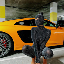 Load image into Gallery viewer, Shimmering Hooded Backless 2-Piece Jumpsuit