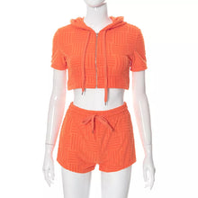 Load image into Gallery viewer, Ready... Set... Jet! 2-Piece Shorts Set
