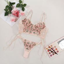 Load image into Gallery viewer, Sexy Floral Lingerie Set
