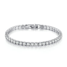 Load image into Gallery viewer, Pretty Girl Cubic Zirconia Tennis Bracelet
