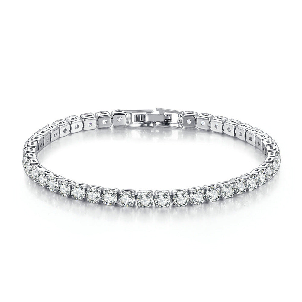 Pretty Girl Cubic Zirconia Tennis Bracelet