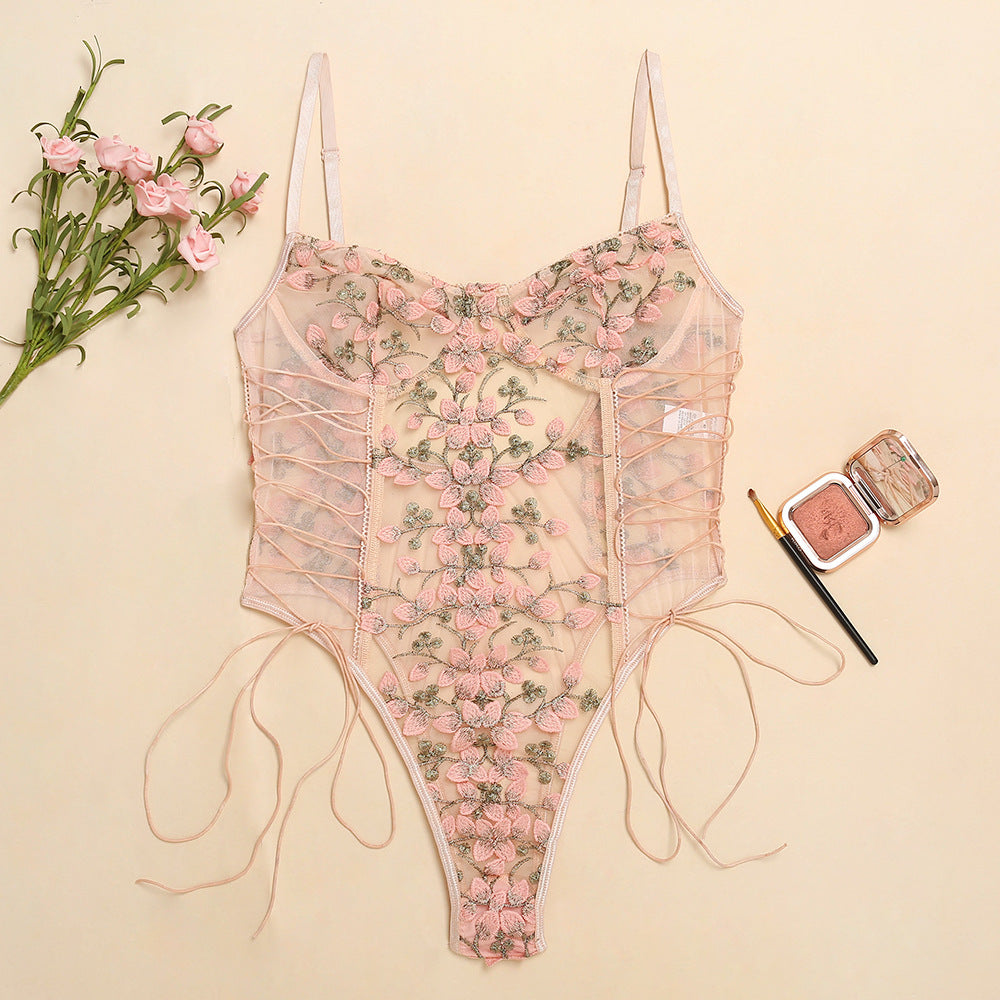 Sexy Floral Lingerie Set