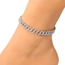 Load image into Gallery viewer, Baby Bling Cuban Link Ankle Bracelet
