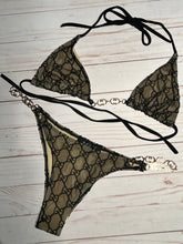 Load image into Gallery viewer, Double G Bikini With Chain Detail
